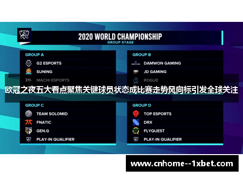 欧冠之夜五大看点聚焦关键球员状态成比赛走势风向标引发全球关注 欧冠之夜五大看点聚焦关键球员状态成比赛走势风向标引发全球关注